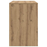 Desk with Shelf Artisan Oak 102 x 50 x 75 cm Engineered Wood 869545