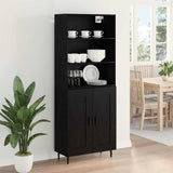 Highboard Black Oak 69.5 x 34 x 180 cm 3416230
