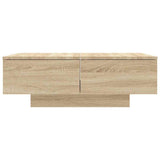 Coffee Table Sonoma Oak 90x60x31 cm Engineered Wood 804178