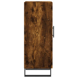 Sideboard Smoked Oak 34.5x34x90 cm Engineered Wood 830473