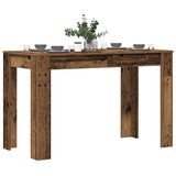 Dining Table Old Wood 120x60x76 cm Engineered Wood 855840