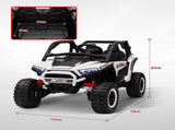 2 Seater 24V 7AH Ride on Truck, Battery Powered Electric Ride On Car w/ Remote, Suspension, 3 T3398P422384