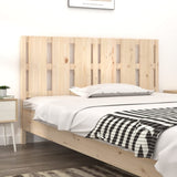Bed Headboard 155.5x4x100 cm Solid Wood Pine 817995