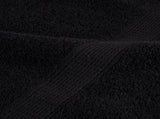 8 Piece Premium Towel Set SOLUND Black 600 gsm 137548