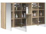 Bathroom Mirror Cabinet Sonoma Oak 60 x 14.5 x 50 cm 889073