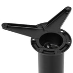4 Height Adjustable Table Legs Black 1100 mm 242141