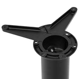 4 Height Adjustable Table Legs Black 1100 mm 242141