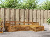 Outdoor Sofa Set 4 pcs Natural 3374599