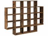 Wall Shelf Old Wood 100 x 13 x 100 cm Engineered Wood 8012250