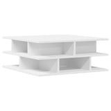 Coffee Table White 70x70x29 cm Engineered Wood 840744