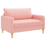 XXL Armchair Pink Boucl 42043564