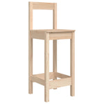 5 Piece Garden Bar Set Solid Wood Pine 3154750