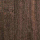 Sideboard Brown Oak 79.5x35.5x74.5 cm Engineered Wood 848548