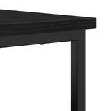 Sideboard Black Oak 69 x 35 x 80 cm Engineered Wood 862981