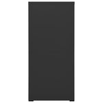 ZNTS Filing Cabinet Anthracite 46x62x133 cm Steel 336281