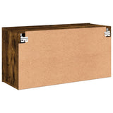 TV Cabinet Wall-mounted Smoked Oak 80x30x41 cm 836960