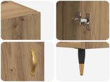 Sideboard Artisan Oak 90 x 34 x 80 cm Engineered Wood 879580