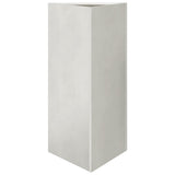 Garden Planter Triangular 40x34.5x75 cm Stainless Steel 851165