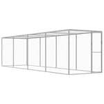 ZNTS Cat Cage 6x1.5x1.5 m Galvanised Steel 146359