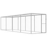 ZNTS Cat Cage 6x1.5x1.5 m Galvanised Steel 146359