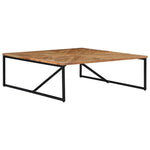 ZNTS Coffee Table 110x110x36 cm Solid Acacia Wood 247699