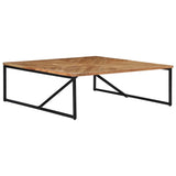 ZNTS Coffee Table 110x110x36 cm Solid Acacia Wood 247699