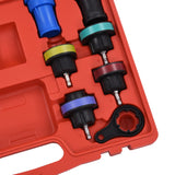 18 Piece Cooling System & Radiator Cap Pressure Tester 210535