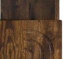 LED TV Cabinet Smoked Oak Engineered Wood 896330