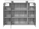 Bathroom Mirror Cabinet Grey Sonoma 63.5 x 16 x 62.5 cm 889164