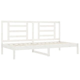 Day Bed without Mattress White 80x200 cm Solid Wood Pine 3108062