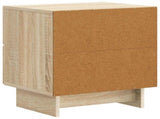 Bedside Cabinet 2 pcs Sonoma Oak 43 x 34.5 x 47.5 cm 893840