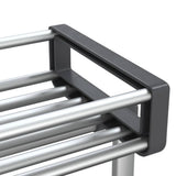 Storage Trolley 59x20x75 cm Aluminium 154618