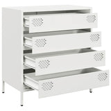 Sideboard White 68x39x73.5 cm Cold-rolled Steel 851291