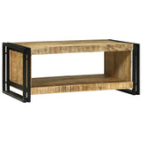 Coffee Table Brown 90 x 50 x 38 cm Solid rough mango wood 4104715