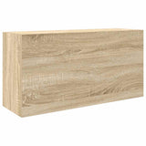Bathroom Wall Cabinet Sonoma Oak 80x25x40 cm Engineered Wood 860087