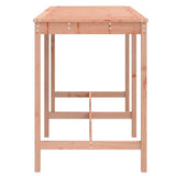 Garden Table 159.5x82.5x110 cm Solid Wood Douglas 824100