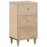 Side Cabinet 40x33x75 cm Solid Wood Mango 358271