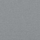 Day Bed without Mattress Light Grey 90x190 cm Single Fabric 354046