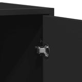 Sideboard Black 134x35x76 cm Engineered Wood 3300815