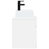 Wall-mounted Sink Vanity High Gloss White 39 x 41 x 62.5 cm 890576