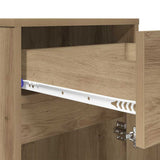 LED Bedside Cabinet Artisan oak 38 x 34 x 61 cm Engineered wood 874145