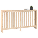 ZNTS Radiator Cover 153x19x84 cm Solid Wood Pine 822576