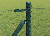 Welded Wire Fence with Concrete Base 10 x 1 m 3353483