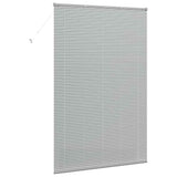 Venetian Blinds Height Adjustable Silver 220 x 140 cm Aluminium 42005955