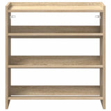 Shoe Rack Sonoma Oak 60x25x62 cm Engineered Wood 859889