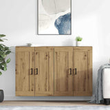 Wall-mounted Cabinet 2 pcs Artisan Oak 69.5 x 34 x 90 cm 3415580