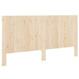 Headboard 200x104 cm Solid Wood Pine 358402