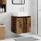Wall-Mounted Sink Vanity Old Wood 49.5 x 41 x 63 cm 890410