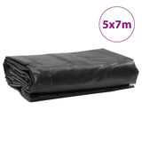 Tarpaulin Anthracite 5x7 m 650 g/m 156105