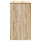 Desk Sonoma Oak 120x42x76 cm Engineered Wood 861816